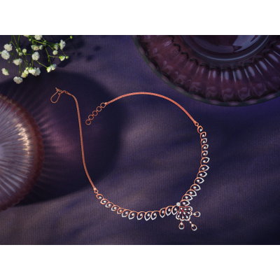 Blooming Buds Diamond Necklace