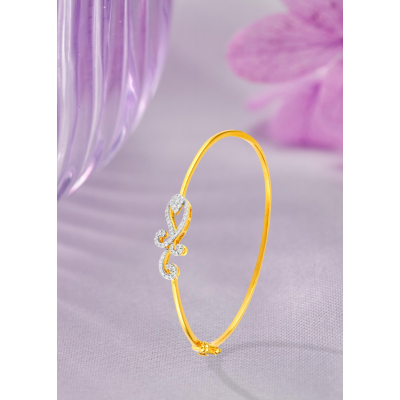 Classic Mango Motif Diamond Bracelet