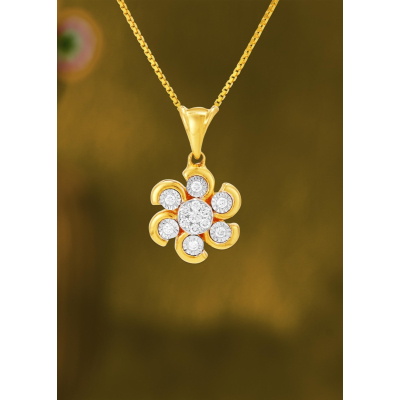 Eternal Blossom Diamond Pendant