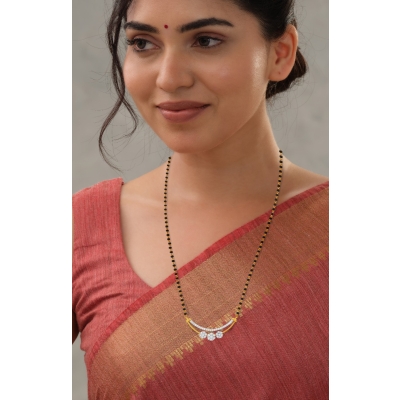 Modern Unity Diamond Mangalsutra