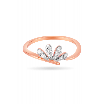 Dreamy Lily Diamond Finger Ring