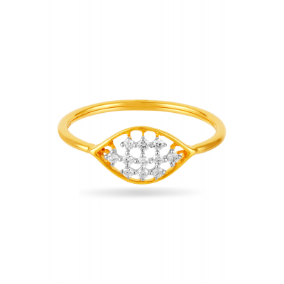 Architectural Elegance Diamond Finger Ring