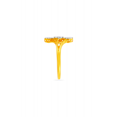 Nature's Bloom Diamond Finger Ring