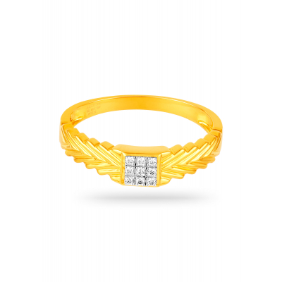 Mystic Men's Diamond Finger Ring