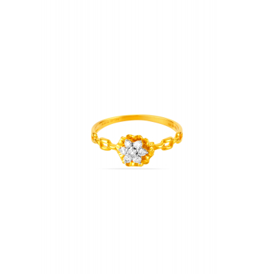 Burst of Bloom Diamond Finger Ring