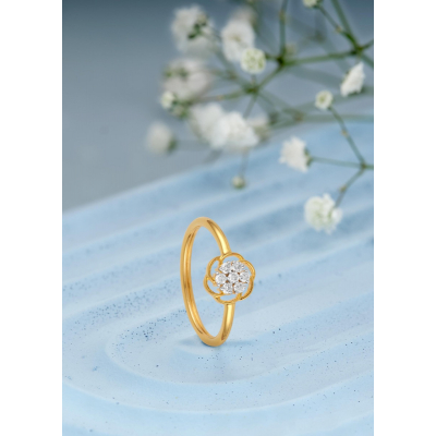 Archway Diamond Finger Ring
