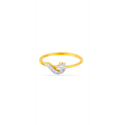 Nature's Blooming Diamond Finger Ring