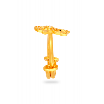 Adorable Doll 22K Gold Baby Finger Ring