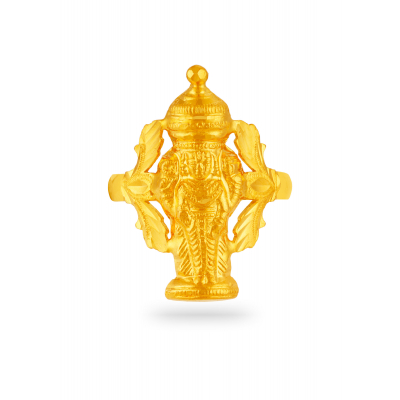 Divine Strength 22K Gold Finger Ring