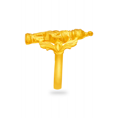 Divine Strength 22K Gold Finger Ring