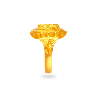 Blessed Hands 22K Gold Finger Ring