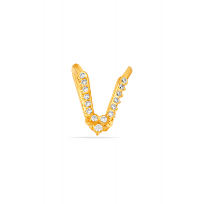 Vanki-Inspired Beauty 22K Gold Party Finger Ring