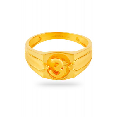 Sacred OM 22K Gold Casting Finger Ring