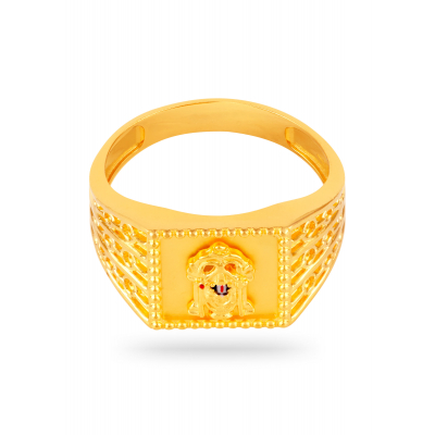 Lord Balaji 22K Gold Inspired Finger Ring