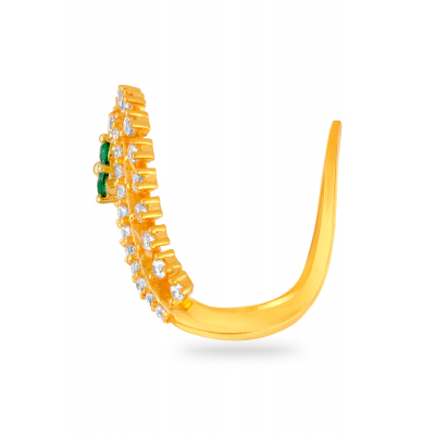 Timeless Charm 22K Gold Vanki Party Finger Ring