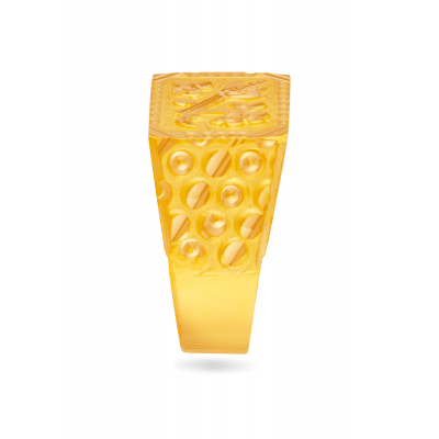 Modern Minimalism 22K Gold Finger Ring