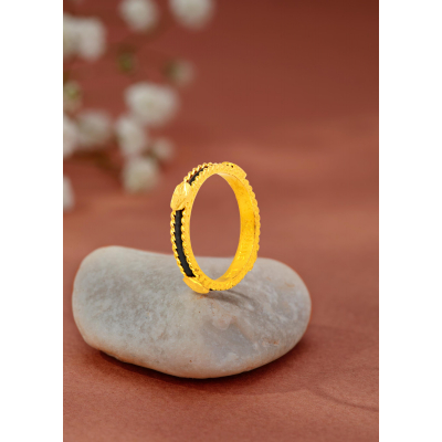 Elephant Design 22K Gold Finger Ring