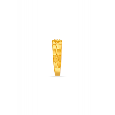 Timeless Stone 22K Gold Finger Ring