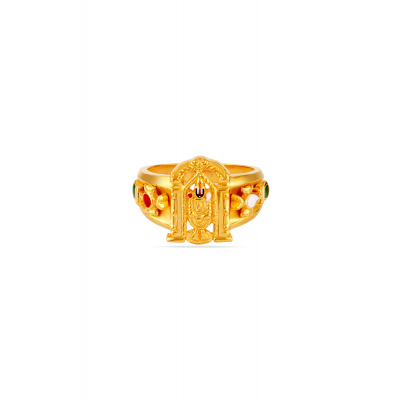 Balaji Aura 22K Gold Divine Finger Ring