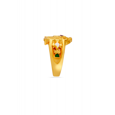 Balaji Aura 22K Gold Divine Finger Ring