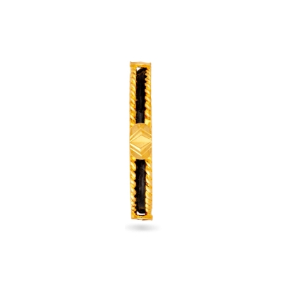 Elephant Hair-Inspired 22K Gold Finger Ring