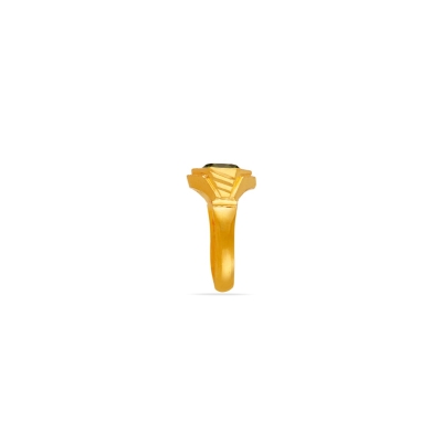 Evergreen Valor 22K Gold Handmade Finger Ring
