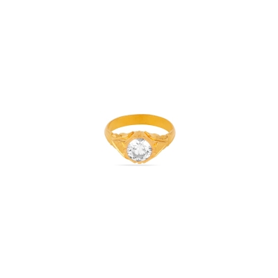 Nellore Bold 22K Gold Gents Finger Ring