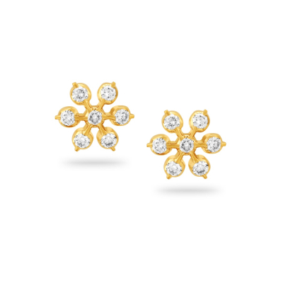 Blooming Inspiration Diamond Stud Earring