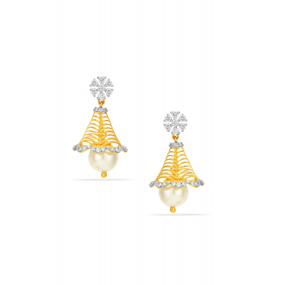 Timeless Shine Diamond Jhumka Earring