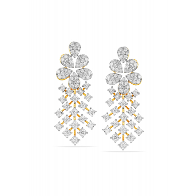 Royal Versatility Diamond Hanging Earring