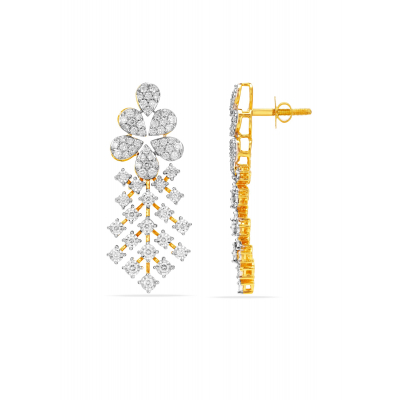 Royal Versatility Diamond Hanging Earring