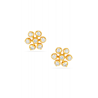 Timeless Shine Diamond Stud Earring