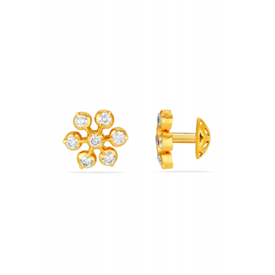 Timeless Shine Diamond Stud Earring