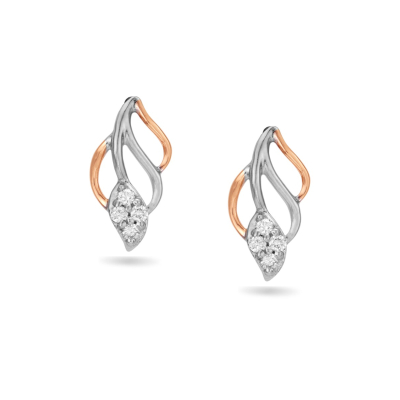Heritage Glamour Diamond Stud Earring