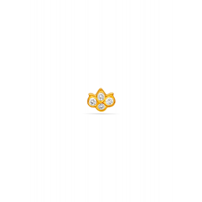 Eternal Floral Diamond Nose Pin