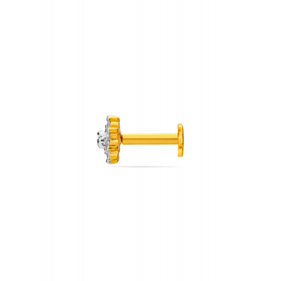 Everlasting Floral Diamond Nose Pin