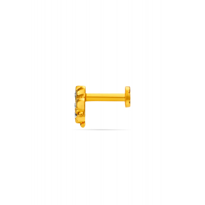 Regal Roots Diamond Nose Pin