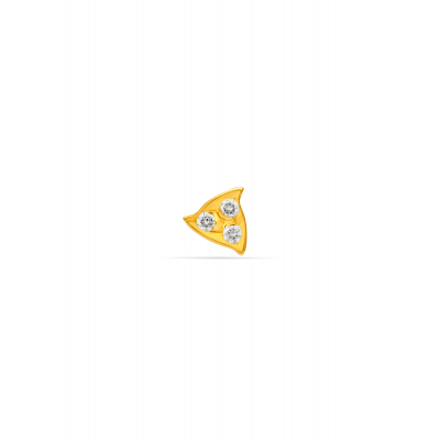 Eternal Royal Floral Diamond Nose Pin
