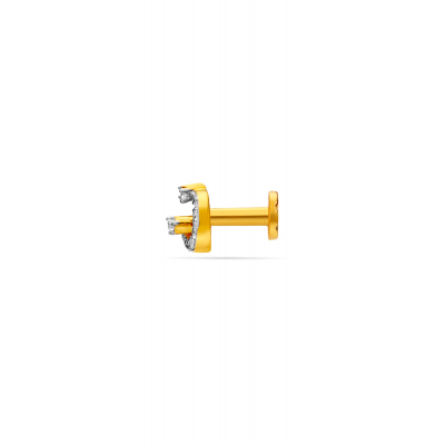 Astonishing Elegance Diamond Nose Pin