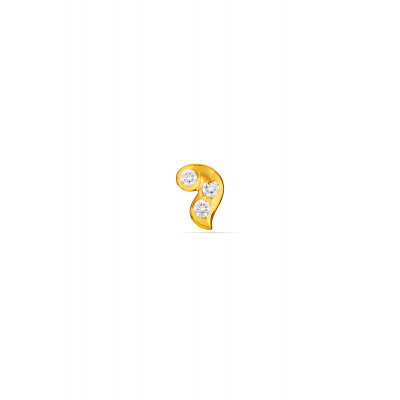 Elegant Classic Diamond Nose Pin
