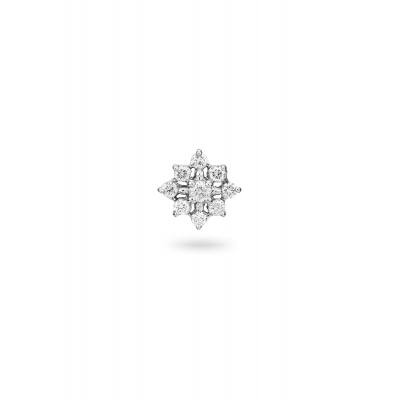 Grace of the Nature Diamond Nose Pin