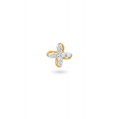 Radiant Charm Diamond Nose Pin