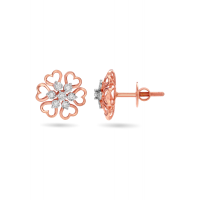 Nakshatra Aura Diamond Stud Earring