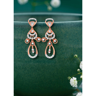 Water Drop Diamond Hanging Earring