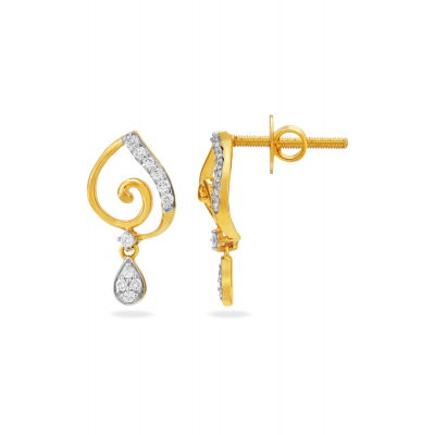 Bold Hue Diamond Stud Earring