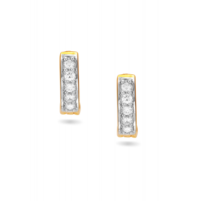Luminous Harmony Diamond Hanging Earring