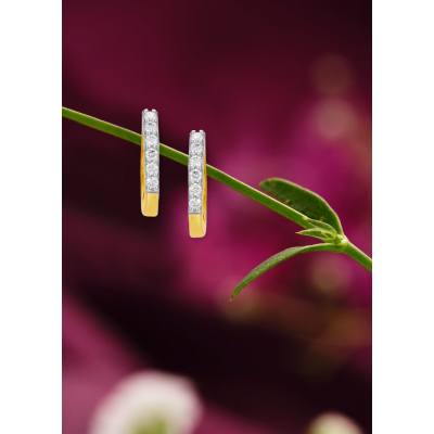 Timeless Classic Diamond Hanging Earring