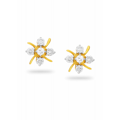 Diamond Delight Stud Earring