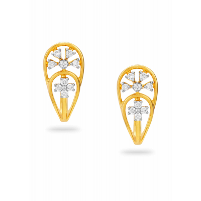 Eternal Jasmine Diamond Stud Earring