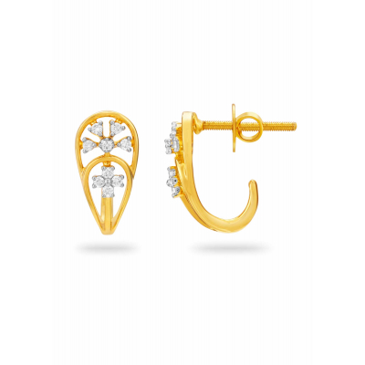 Eternal Jasmine Diamond Stud Earring